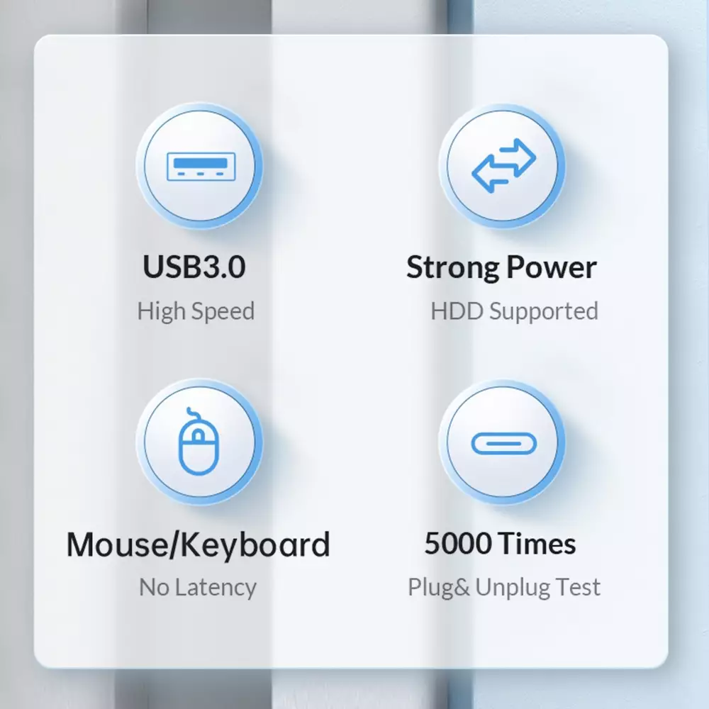 Orico хъб HUB USB3.1 Type-C 4 port - 4 x USB3.0 Black - PW4U-C3-015-BK