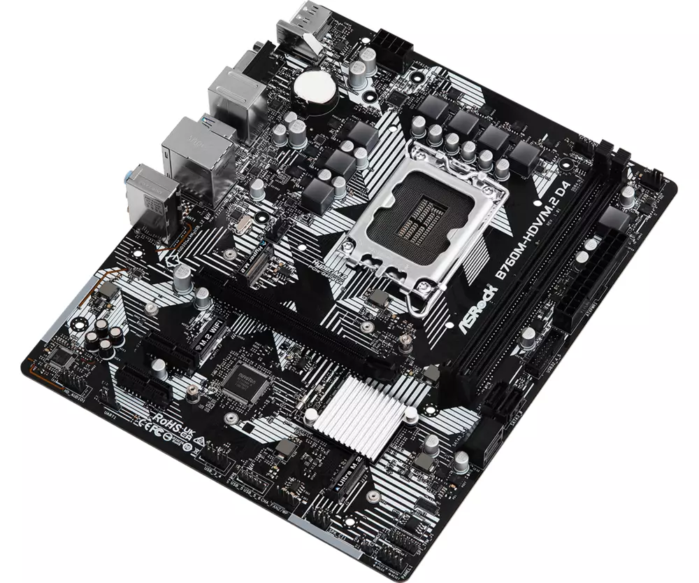 Дънна платка ASRock B760M-HDV/M.2 D4 LGA1700 DDR4