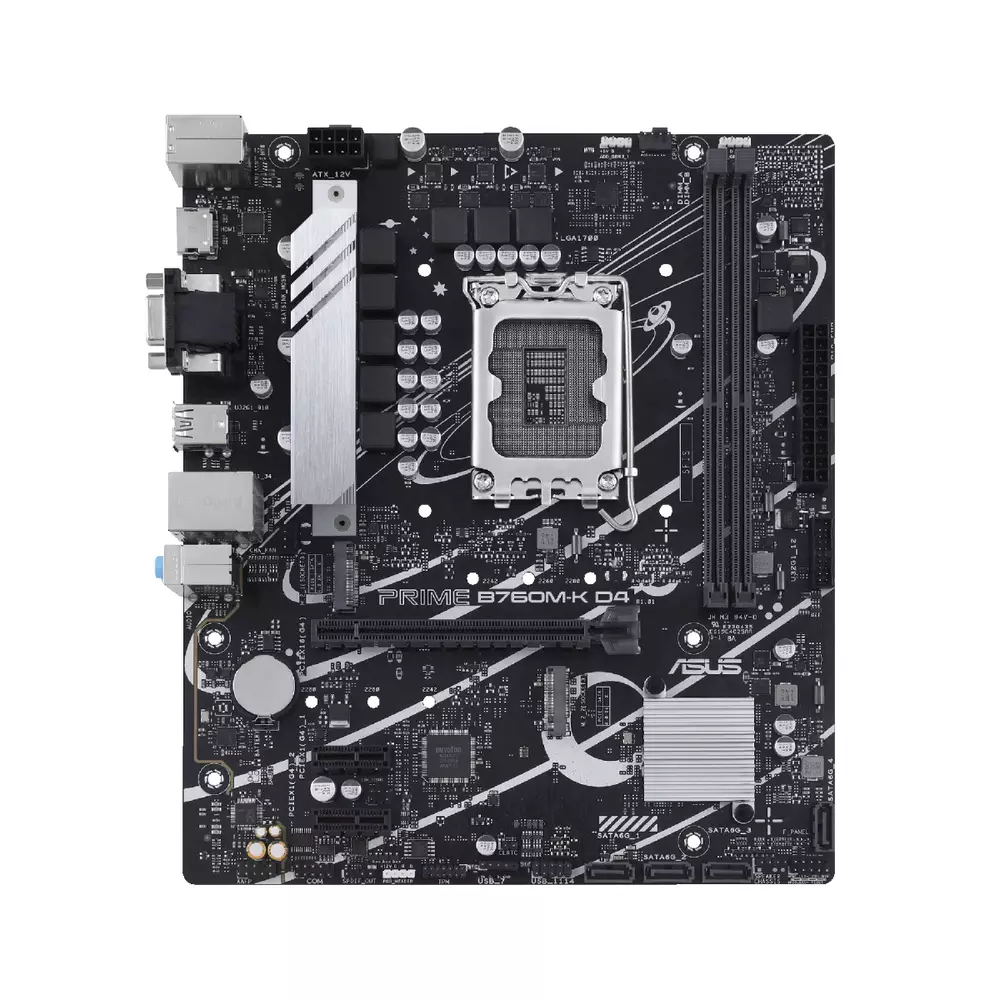Дънна платка ASUS PRIME B760M-K D4 LGA1700 DDR4