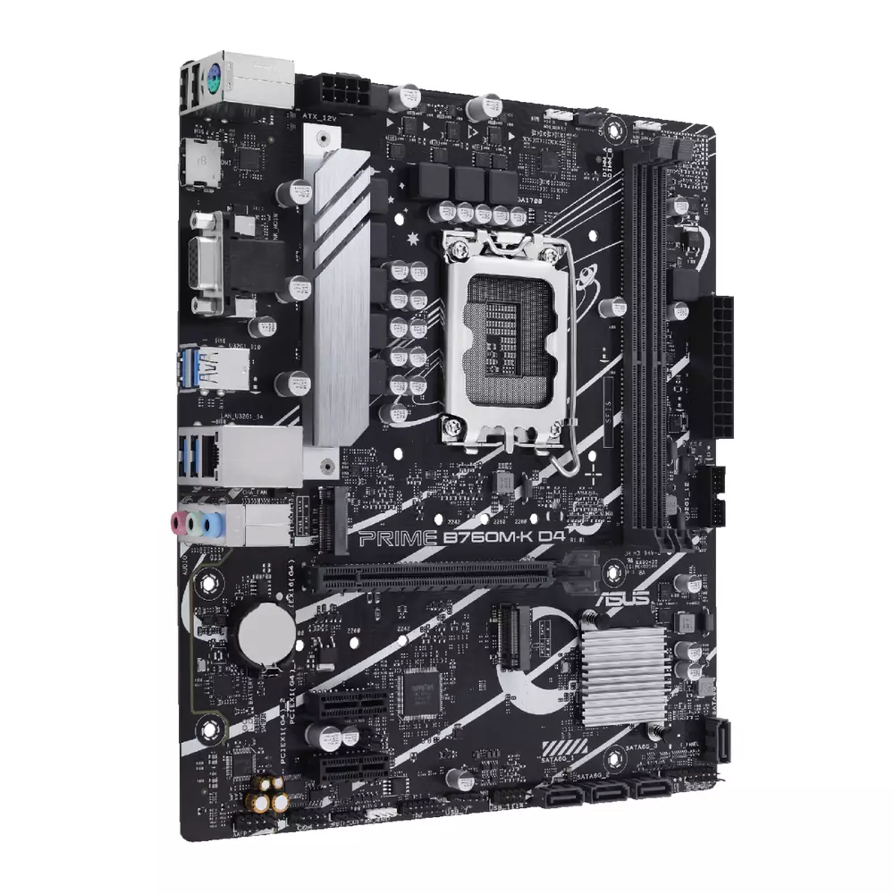 Дънна платка ASUS PRIME B760M-K D4 LGA1700 DDR4