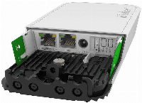 Безжичен Access Point MikroTik RBwAPGR-5HacD2HnD&R11e, 128MB RAM, 2.4 - 5 GHz, 300 - 867 Mbps, RouterOS, LTE kit