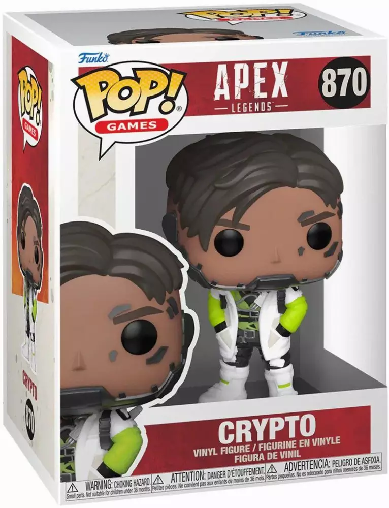 Фигурка Funko POP Games, Apex Legends, Crypto, #870