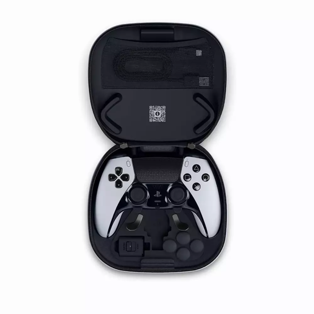 Безжичен геймпад Sony PS5 DualSense Edge, Бял
