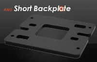 Монтажна рамка Thermal Grizzly AM5 Short Backplate TG-SB-R7000-R, Алуминий, Черен