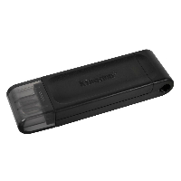 USB памет KINGSTON DataTraveler 70, 256GB, USB-C 3.2 Gen 1, Черна