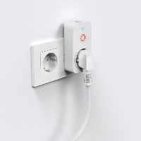 HAMA Смарт WiFi конктакт за управление с глас/приложение, 2 USB порта, 2300 W, 10 A