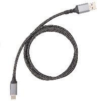 VCom Кабел USB 3.2 Gen2 Тype-C / USB AM, 10Gbps, Black - CU401M-1m
