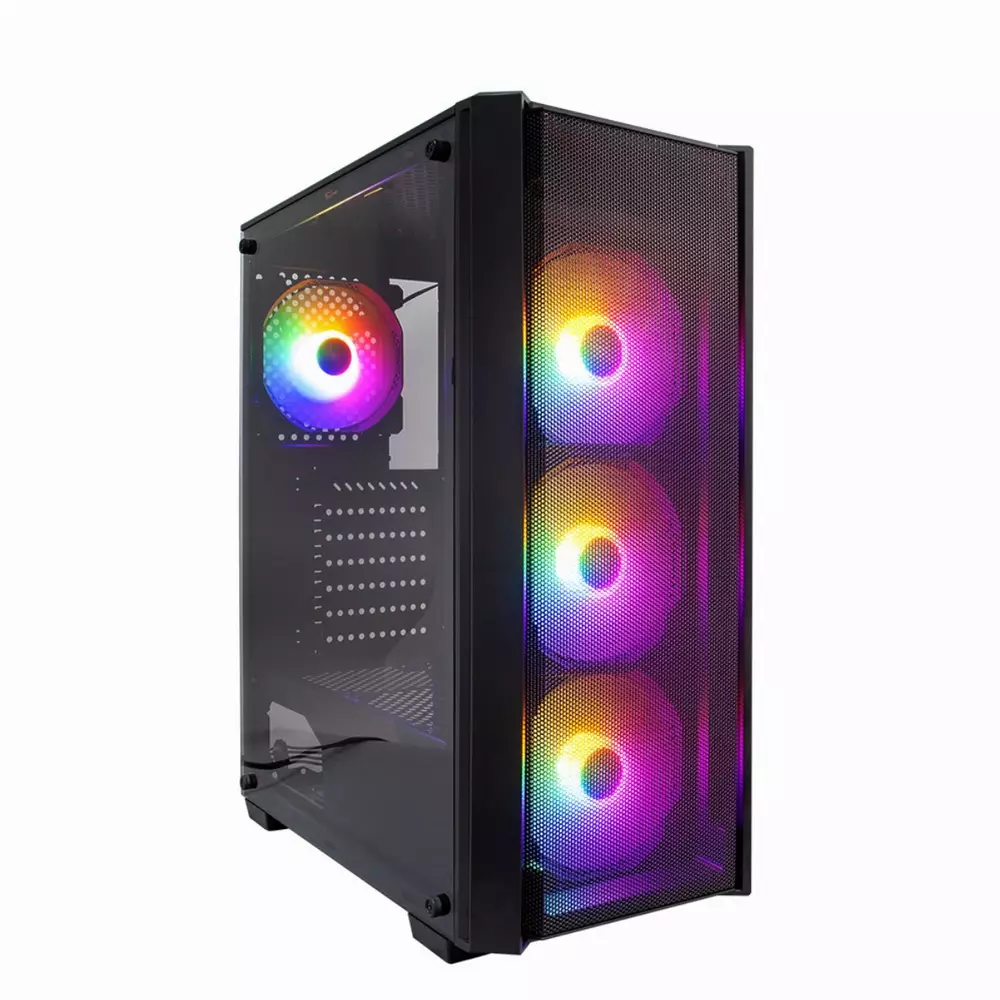 Кутия 1stPlayer Fire Dancing V4 RGB ATX Case