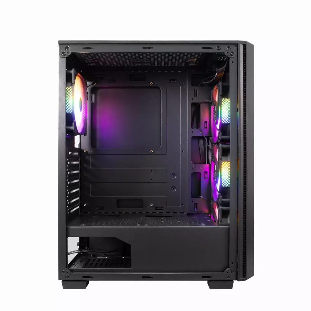 Кутия 1stPlayer Fire Dancing V4 RGB ATX Case