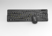 Makki БДС клавиатура и мишка Combo Keyboard and Mouse Wireless 2.4G BG low-profile chocolate - MAKKI-KB-KMX-C16