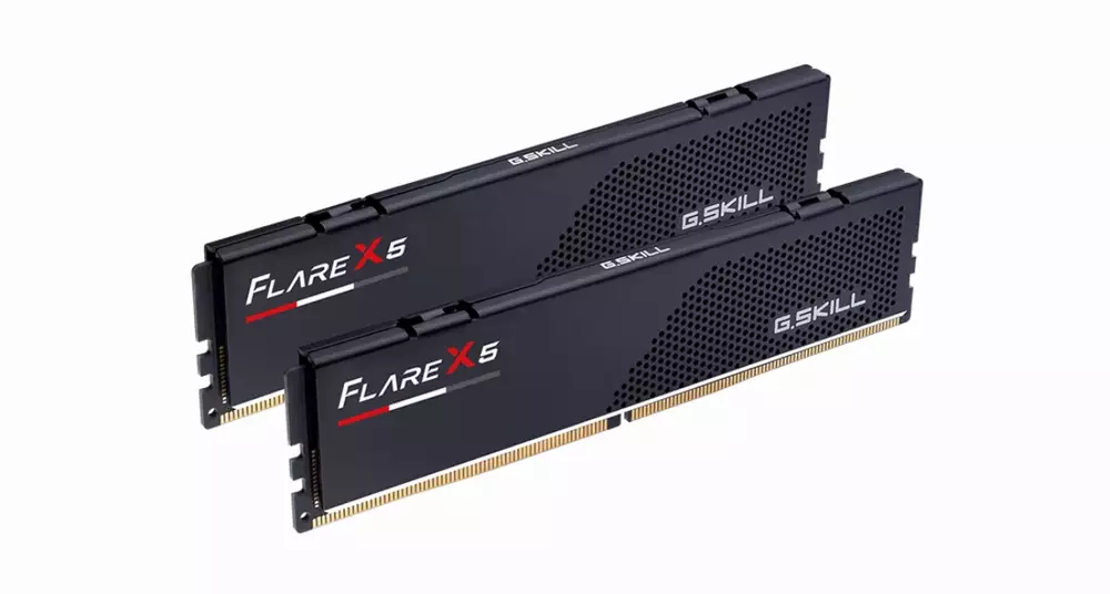 Памет G.SKILL Flare X5 Black 64GB (2x32GB) DDR5 5600MHz CL36 - F5-5600J3636D32GX2-FX5