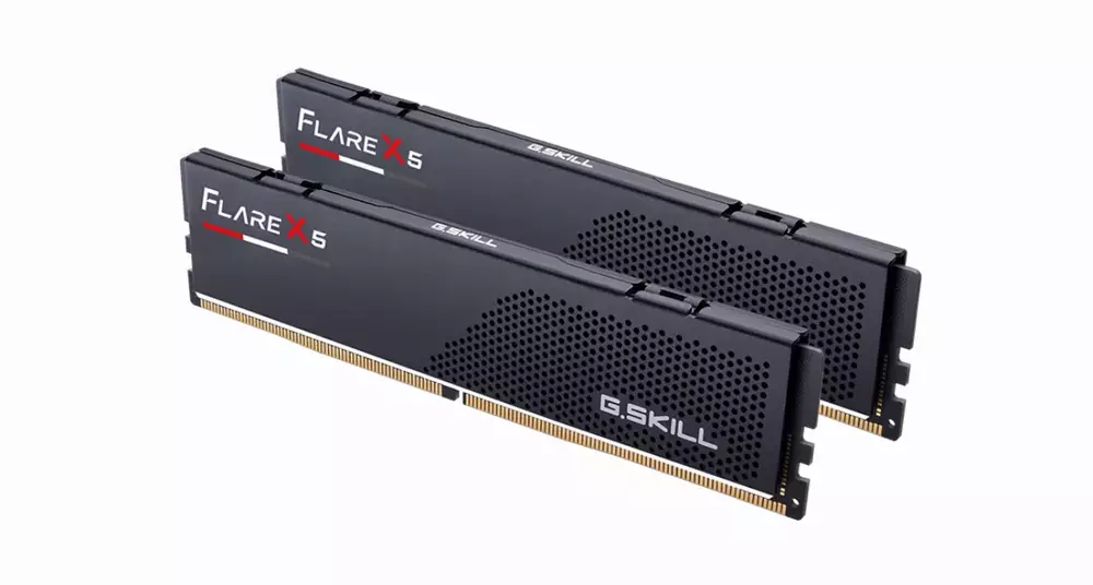 Памет G.SKILL Flare X5 Black 64GB (2x32GB) DDR5 5600MHz CL36 - F5-5600J3636D32GX2-FX5