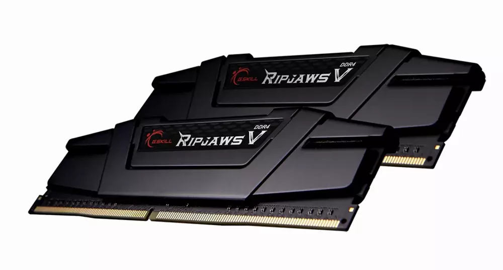 Памет G.SKILL Ripjaws V Black 32GB (2x16GB) DDR4 3600MHz CL18 - F4-3600C18D-32GVK