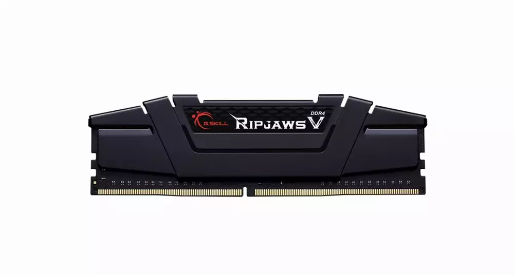 Памет G.SKILL Ripjaws V Black 32GB (2x16GB) DDR4 3600MHz CL18 - F4-3600C18D-32GVK