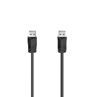 HAMA USB A-A кабел, USB 2.0, 480 Mbit/s, 1,50 m