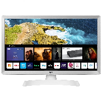 Монитор TV LG 24TQ510S-WZ, 23.6", LCD, HD 1366x768, 14ms, webOS, WiFI, Bluetooth, HDMI
