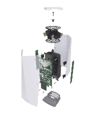 Access Point MikroTik RBD25G-5HPacQD2HPND, За закрито, 256MB RAM, 3xLAN 10/100/1000, 2.4/5 Ghz, Бял