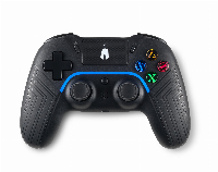 Безжичен геймпад Spartan Gear Aspis 4, за PC и PS4, Черен