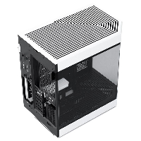 Кутия HYTE Y60 Tempered Glass, Mid-Tower, Бяло и Черно