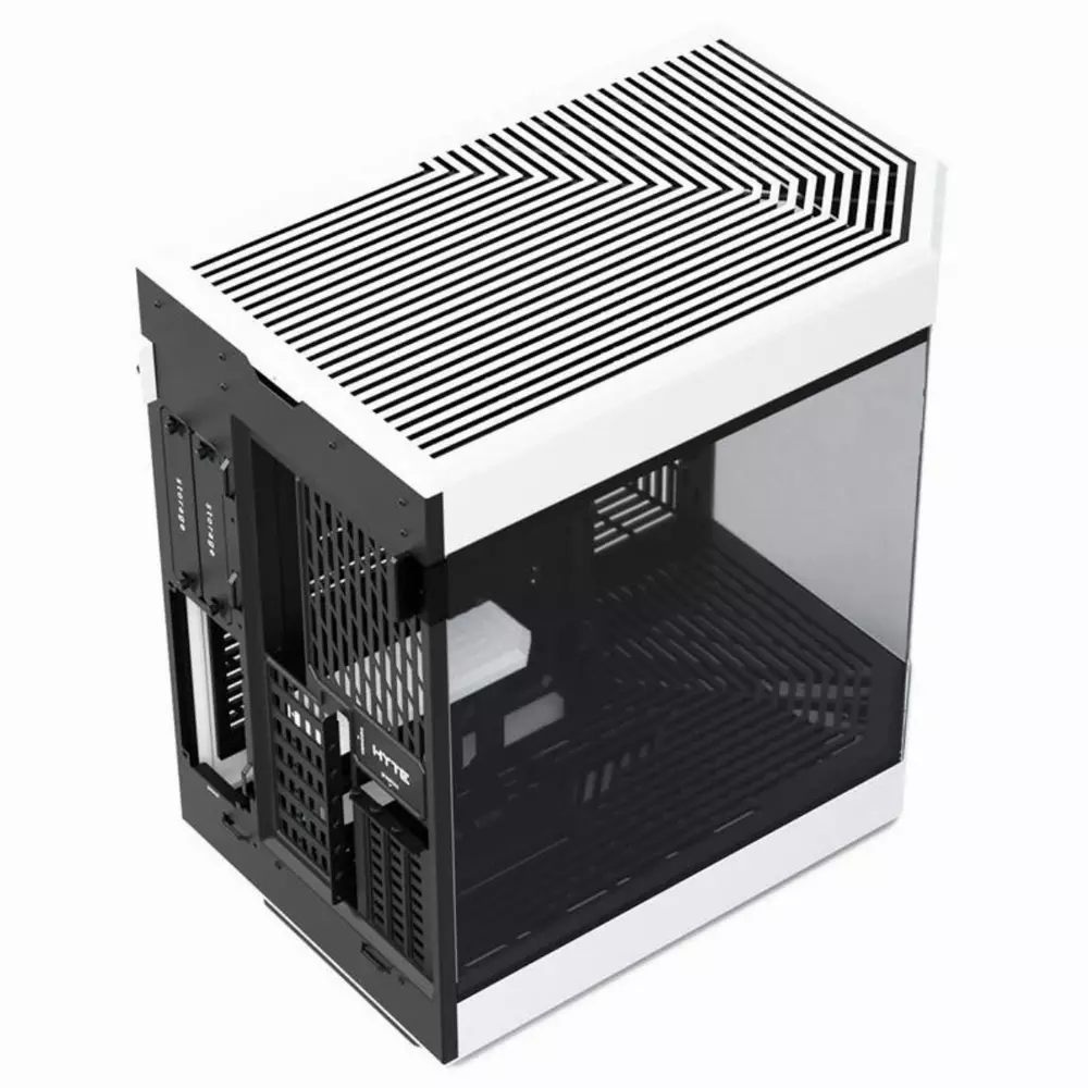 Кутия HYTE Y60 Tempered Glass, Mid-Tower, Бяло и Черно