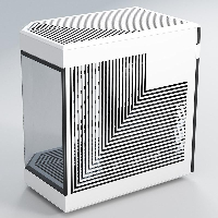 Кутия HYTE Y60 Tempered Glass, Mid-Tower, Бяло и Черно