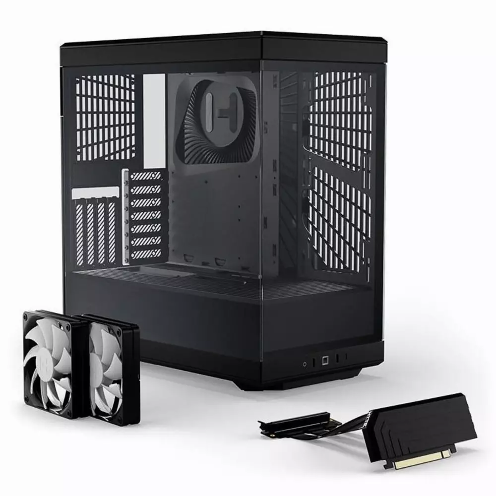 Кутия HYTE Y40 Tempered Glass, Mid-Tower, Черно