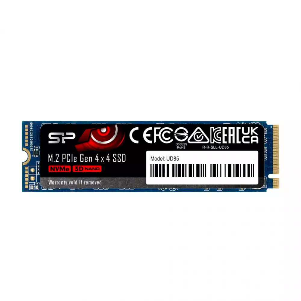 Диск SSD Silicon Power UD85 1TB M.2 2280 NVMe PCIe Gen 4x4 - SP01KGBP44UD8505