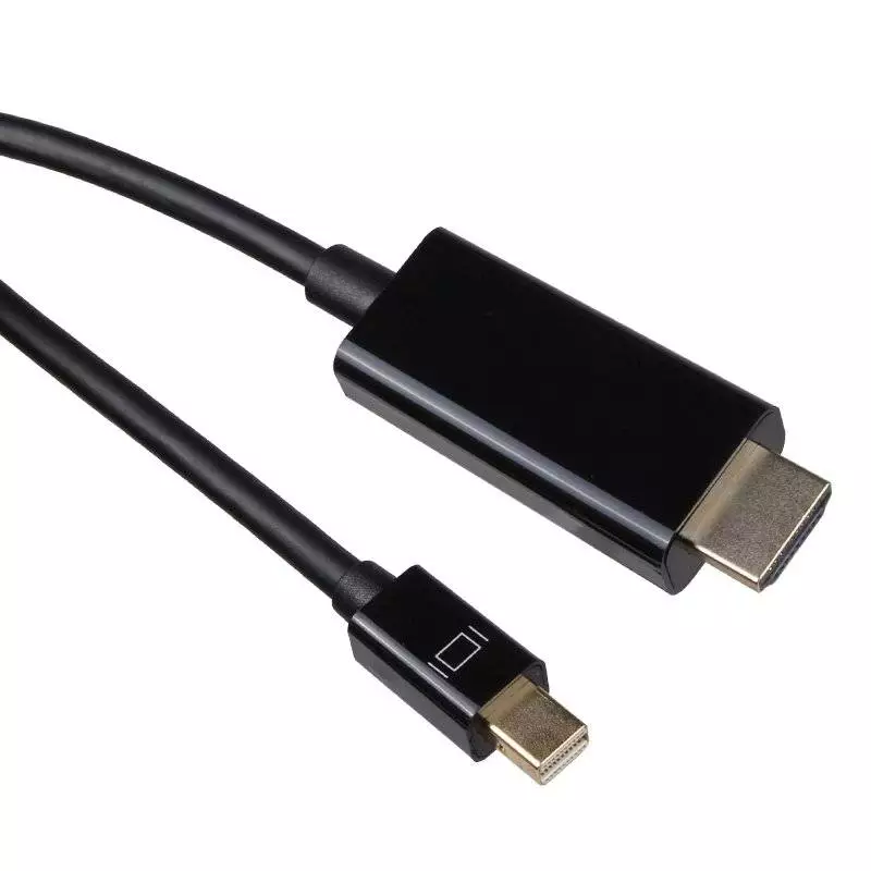 VCom Кабел Mini Display Port M / HDMI M 4K 2160p - CG615L-1.8m-4K Black
