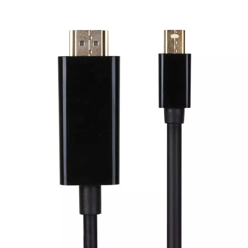 VCom Кабел Mini Display Port M / HDMI M 4K 2160p - CG615L-1.8m-4K Black
