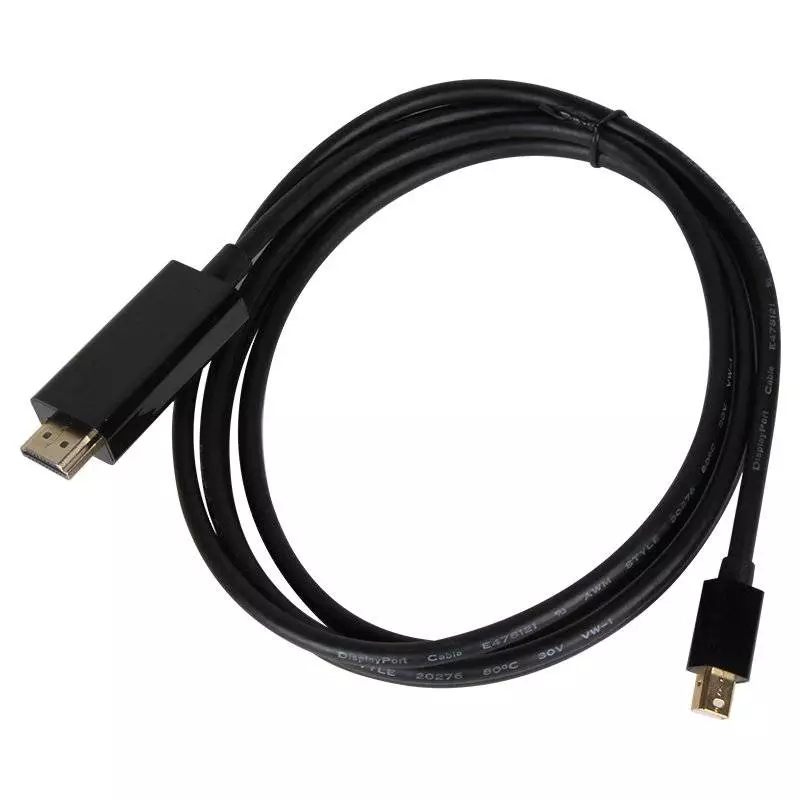 VCom Кабел Mini Display Port M / HDMI M 4K 2160p - CG615L-1.8m-4K Black