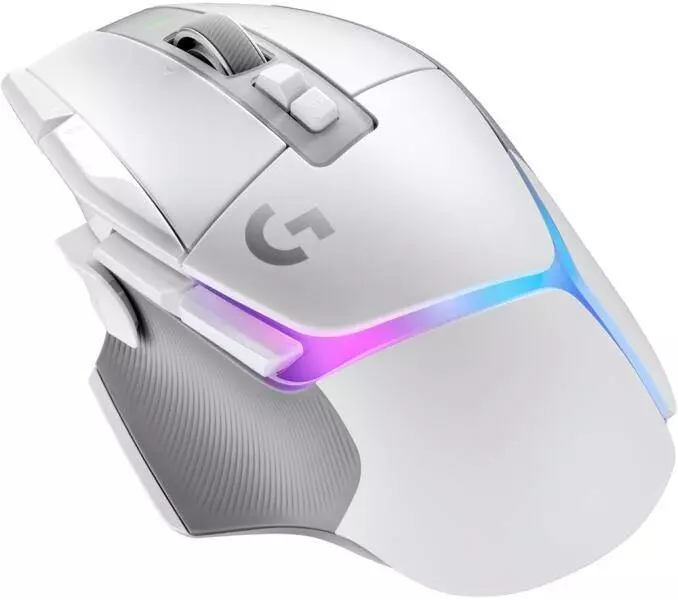 Геймърска мишка Logitech G502 X Plus Wireless RGB Gaming Mouse White - 910-006171