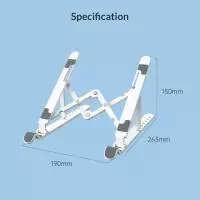 Orico поставка за лаптоп Laptop Stand - Black - PFB-A24-BK