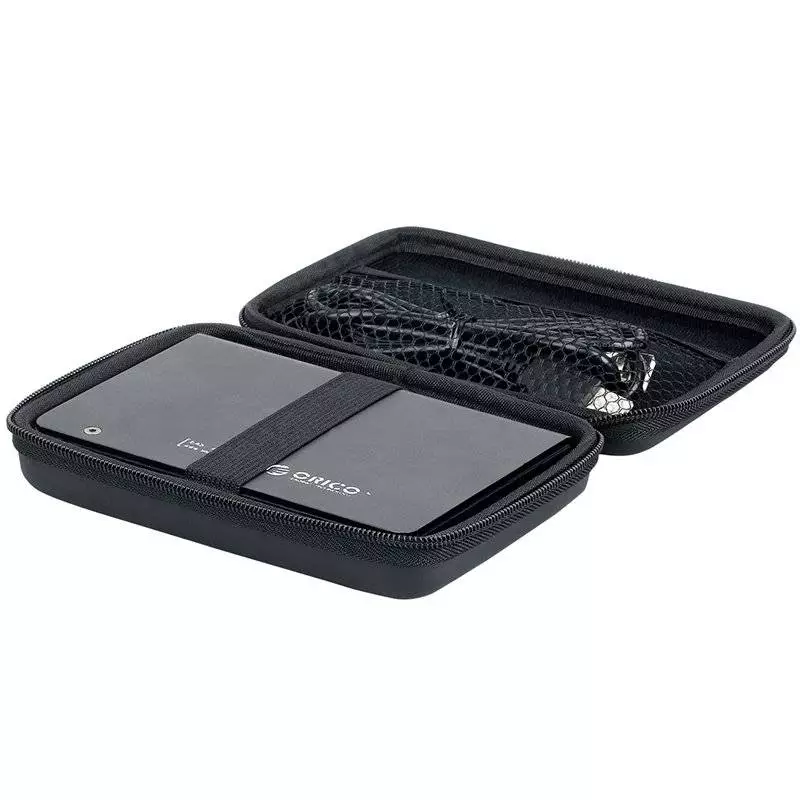 Orico калъф за външни дискове Portable Storage Bag - 2.5" Black - PHB-25-BK