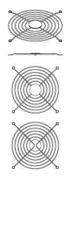 Noctua Fan Grill Metal - 140mm 2pcs pack - NA-FG1-14 Sx2