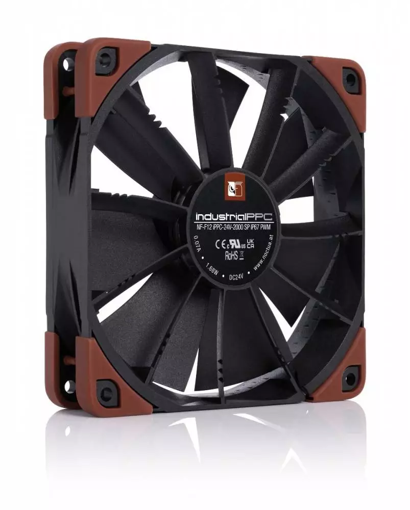 Вентилатор Noctua NF-F12 iPPC 24V 2000 SP IP67 PWM Fan 120mm single-phase motor