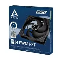 Вентилатор Arctic P14 PWM PST 140mm Fan Black/Black - ACFAN00125A