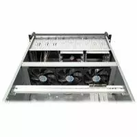 Кутия за сървър InterTech 4U-4129L - Mini ITX, mATX, &mu;ATX, ATX, SSI EEB, Чернa