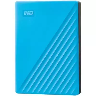 Външен диск WD My Passport 4TB 2.5" USB 3.2 Blue - WDBPKJ0040BBL-WESN