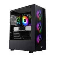 Кутия XIGMATEK Duke Mid-Tower ATX Case Black ARGB