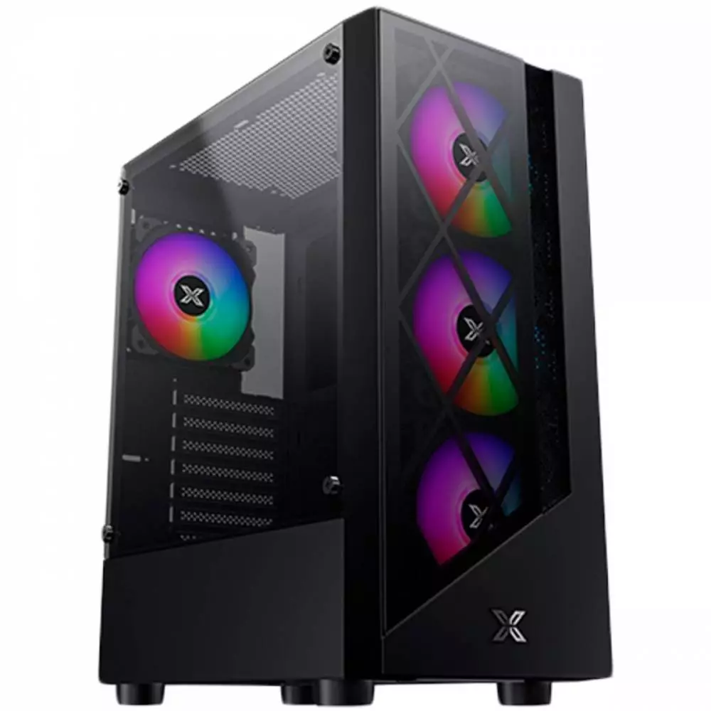 Кутия XIGMATEK Duke Mid-Tower ATX Case Black ARGB