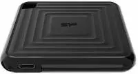 Външен SSD Silicon Power PC60, 512GB, USB 3.2 Gen2 Type-C, Черен 