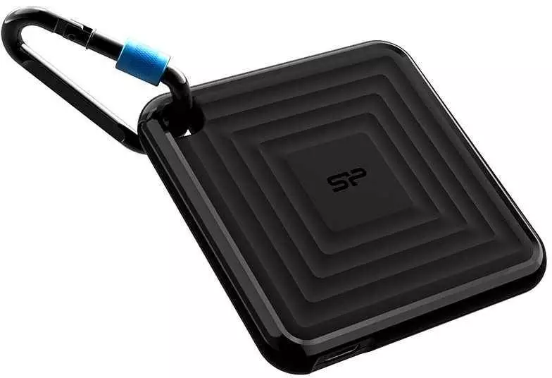 Външен SSD Silicon Power PC60, 512GB, USB 3.2 Gen2 Type-C, Черен 