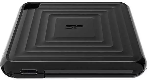 Външен SSD Silicon Power PC60, 2TB, USB 3.2 Gen2 Type-C, Черен - SP020TBPSDPC60CK