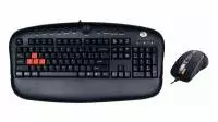 Комплект мишка и клавиатура Bloody KX-2810BK 