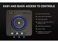 Външна звукова карта Creative Sound Blaster X4, USB-C, DAC, Super X-FI, TOSLINK