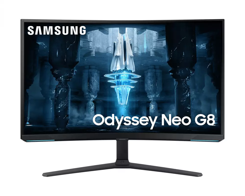 Монитор Samsung Odyssey G8 32 inch, VA Curved Quantum Mini-LED UHD 3840x2160, 240Hz, 1 ms