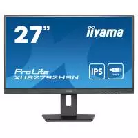Монитор IIYAMA ProLite XUB2792HSN-B5 27", IPS, FHD 1920x1080, 75Hz, 4ms, HDMI, DisplayPort, USB-C