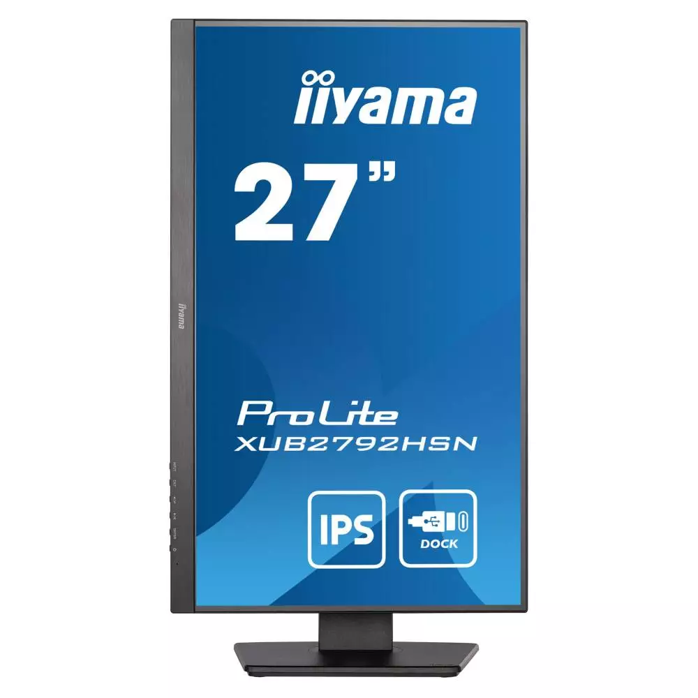 Монитор IIYAMA ProLite XUB2792HSN-B5 27", IPS, FHD 1920x1080, 75Hz, 4ms, HDMI, DisplayPort, USB-C