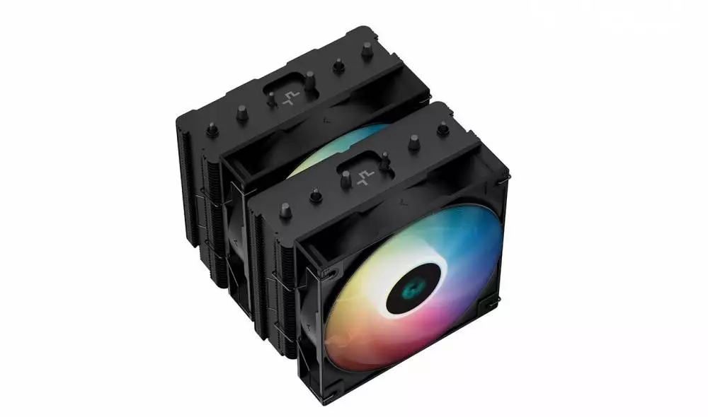 Охладител за процесор DeepCool AG620 BK ARGB Dual-Tower CPU Cooler