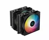 Охладител за процесор DeepCool AG620 BK ARGB Dual-Tower CPU Cooler